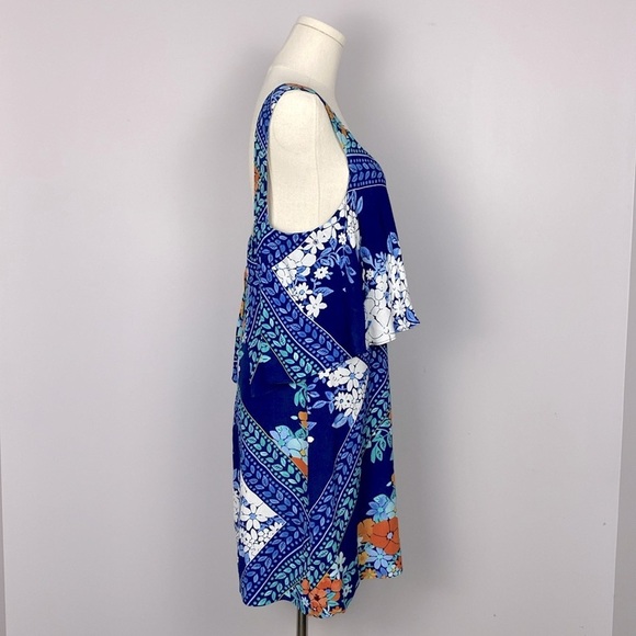 Maeve Tisana Blue Floral Dress size 8 - Picture 6 of 13